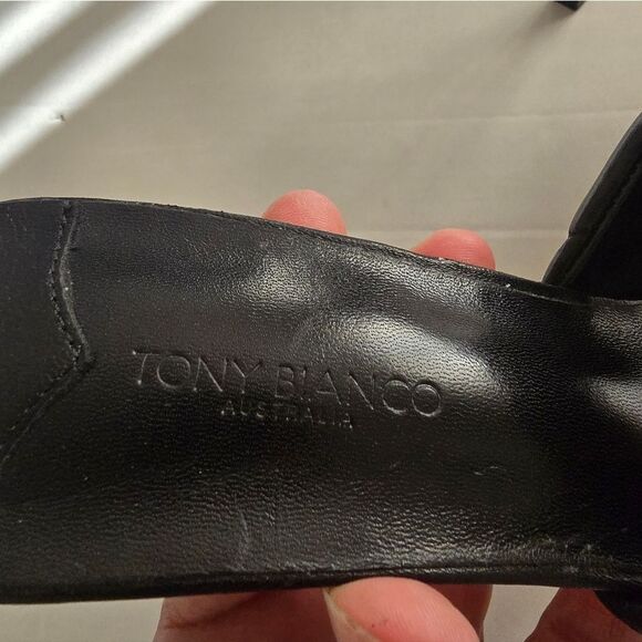 Tony Bianco Betty High Heel Sandals Size 10 In Black - Picture 8 of 12